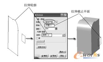  “直到平面”方式