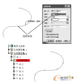 选择曲线