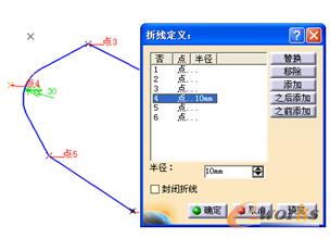 创建折线