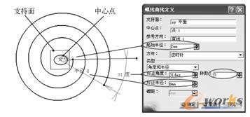 创建螺线曲线