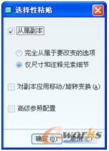 图5-2 “选择性粘贴”对话框