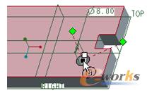 图6-10  指定放置参照