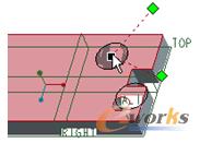 图6-16  指定放置参照