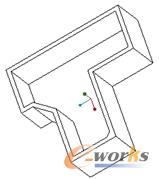 图6-44  创建壳特征并防止壳在凸角处穿透
