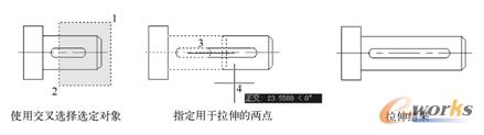 拉伸对象