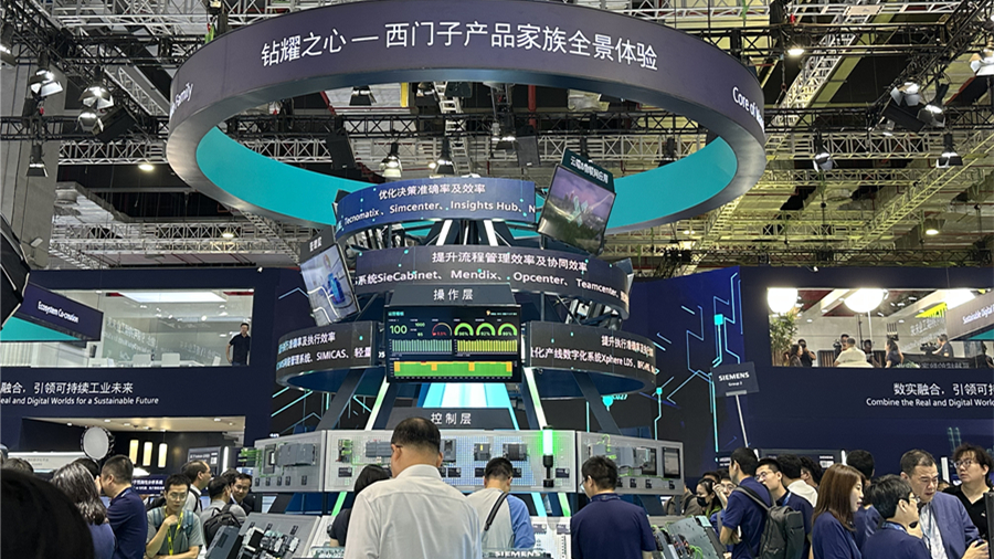 西门子产品家族全景体验展台