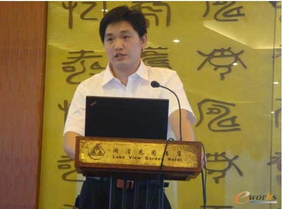 客户代表张贵清博士做嘉宾演讲