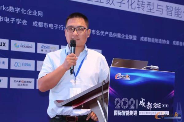 图 5 成都领克物流经理王鹏
