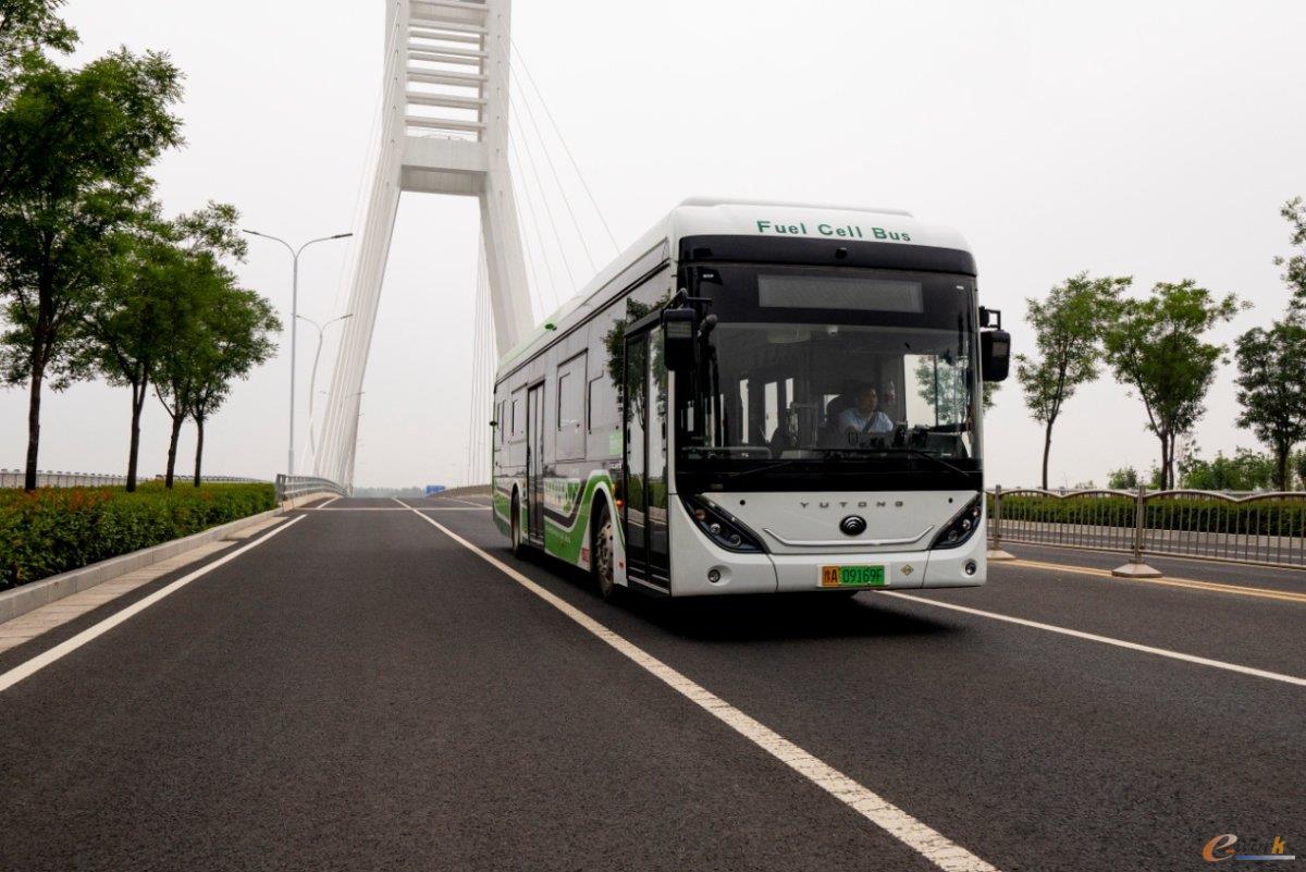 宇通自主研发的氢燃料客车