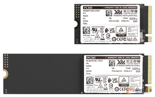 长江存储推出PCIe 4.0固态硬盘PC300 灵活满足全场景应用需求