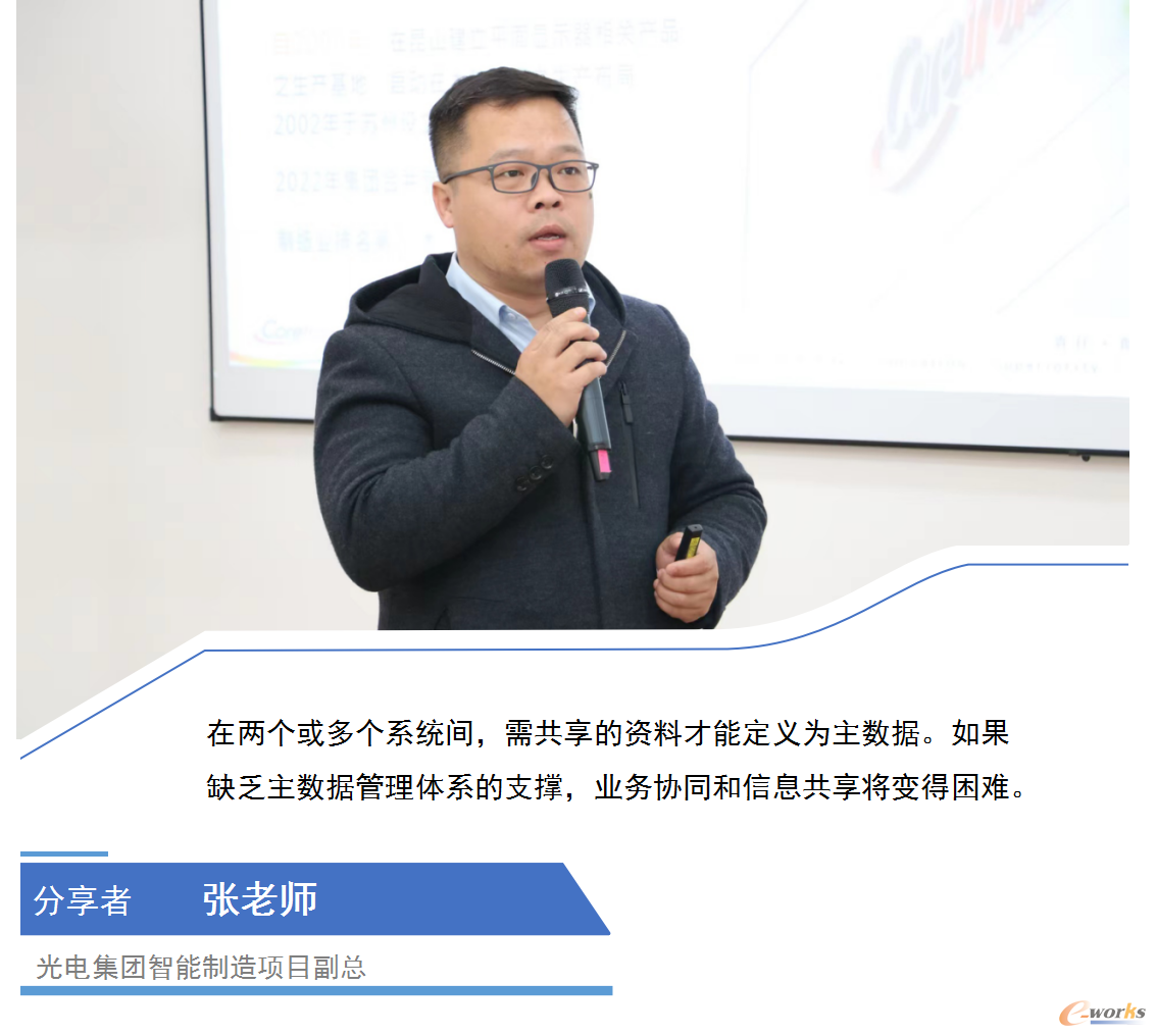 光电集团智能制造项目副总张老师