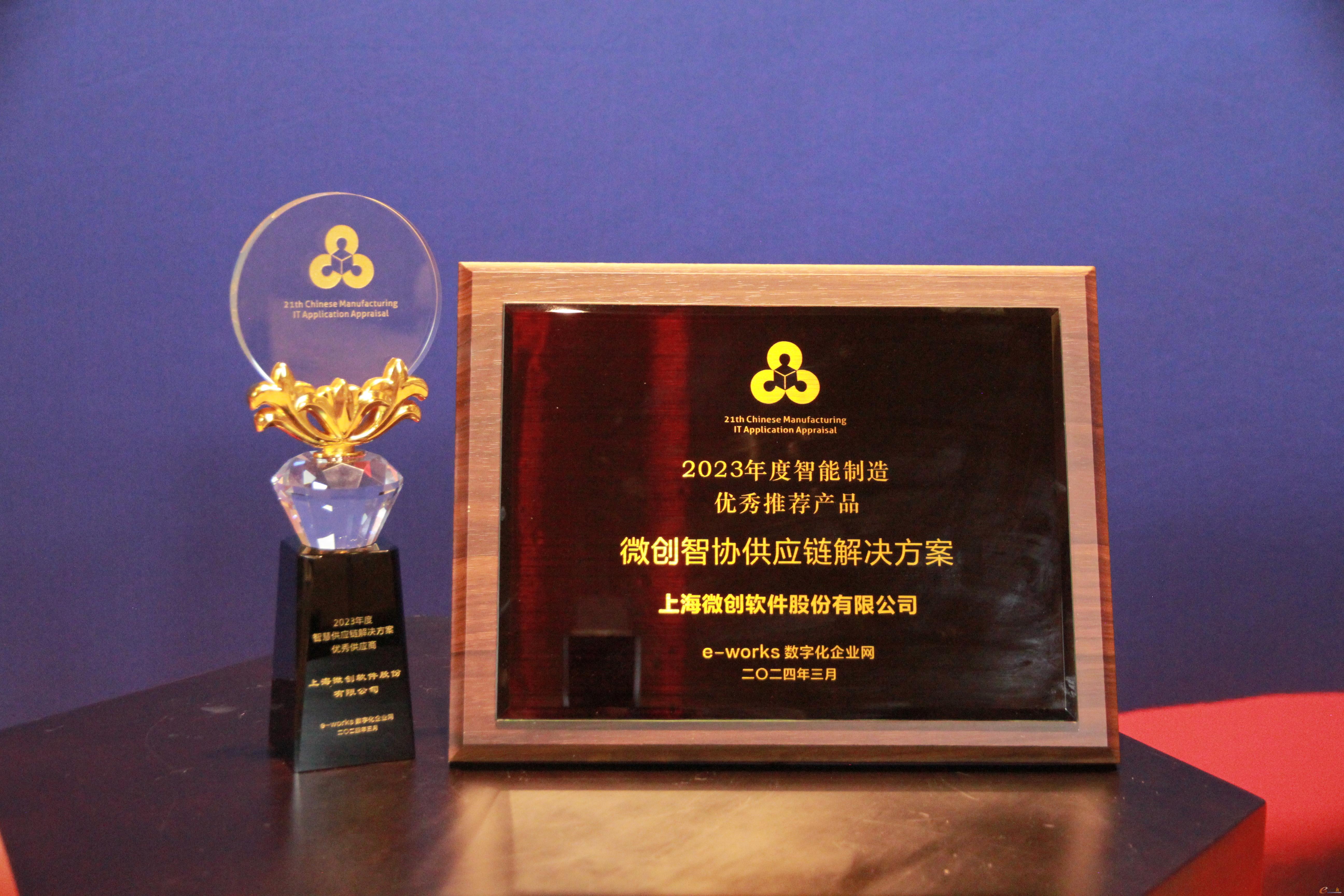 微创软件获奖