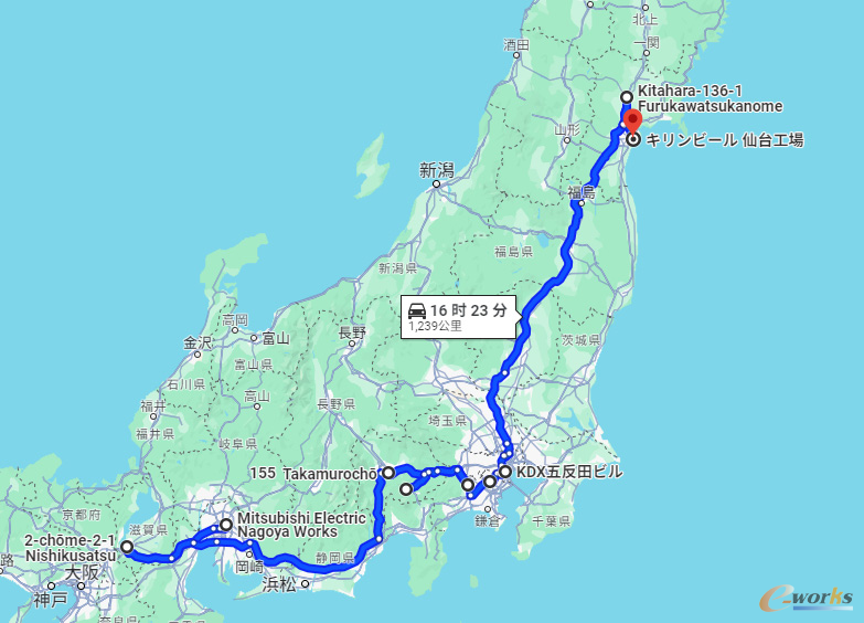 考察地图