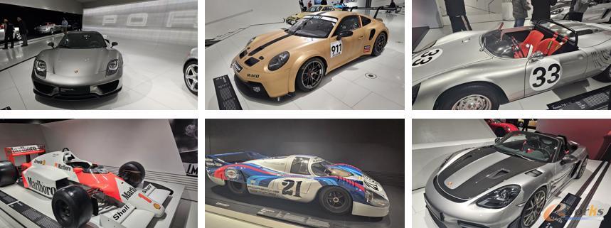 保时捷博物馆展区