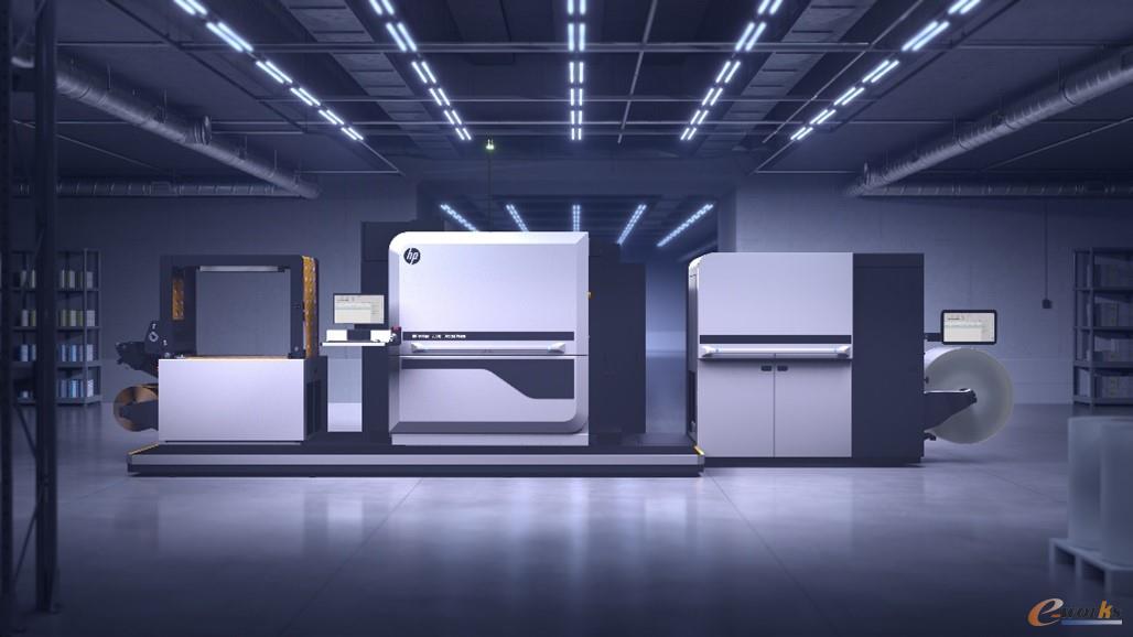 图:HP Indigo 200K数字印刷机