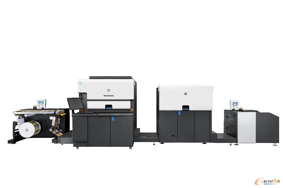 图:HP Indigo 6K数字印刷机