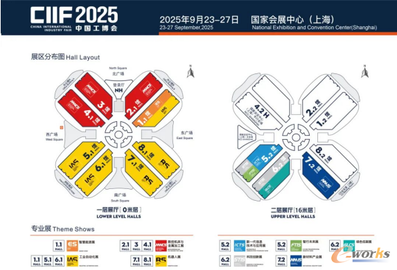 2025中国工博会展区分布