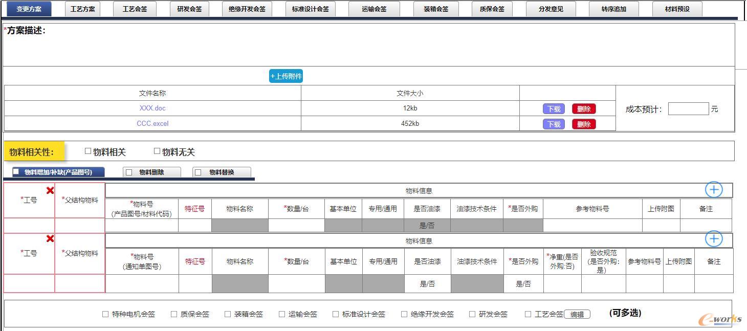 变更方案