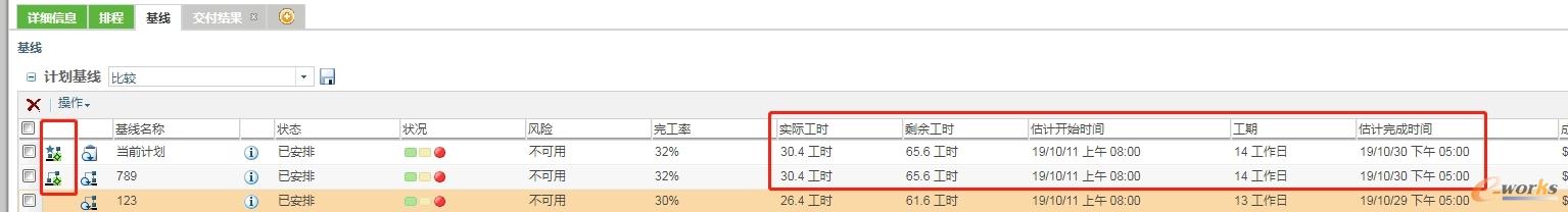 基线对比(概览)