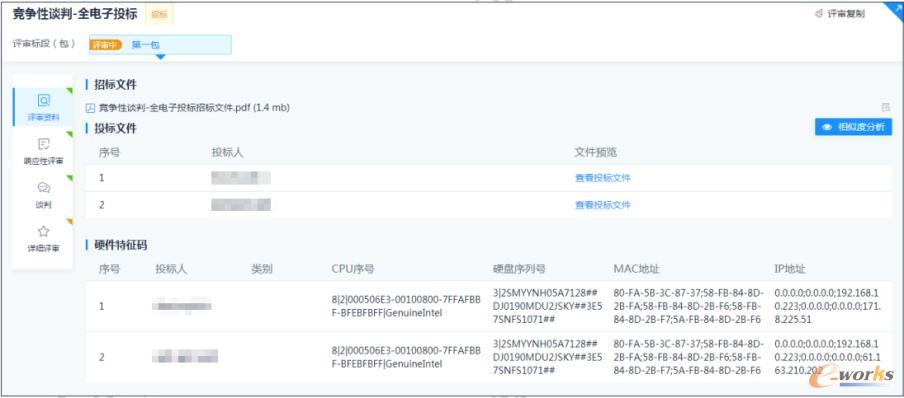智能围串标检测系统