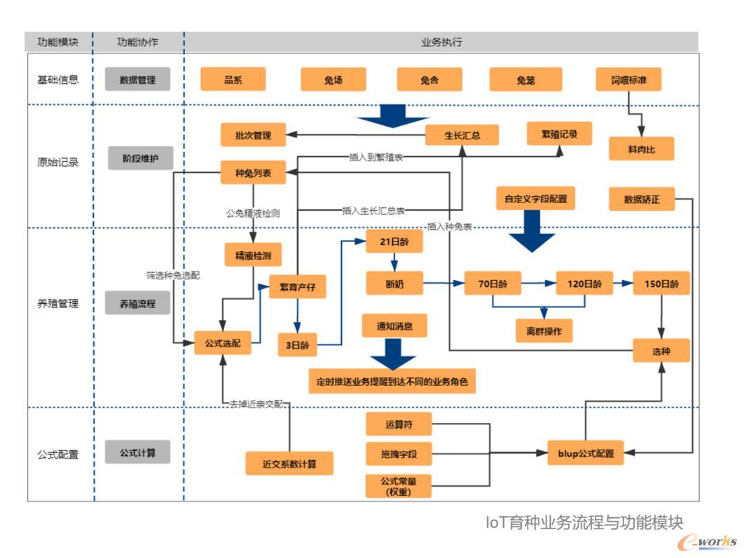 IOT育种业务流程与功能模块