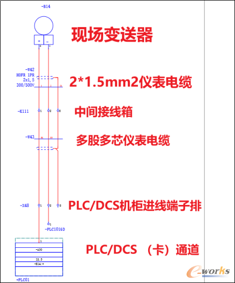 绘制两线制回路图