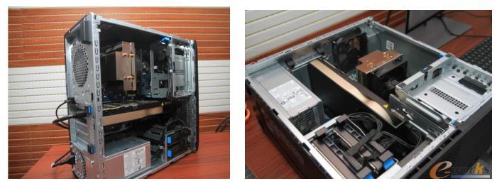 图3 HP Z2 G9 Tower台式工作站内部结构