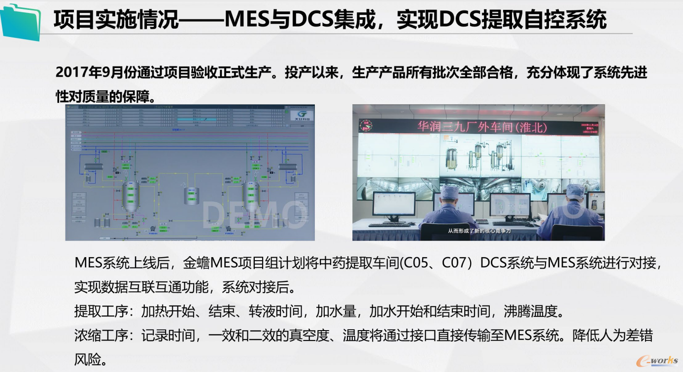 数据采集与监控系统与 MES 系统集成方案