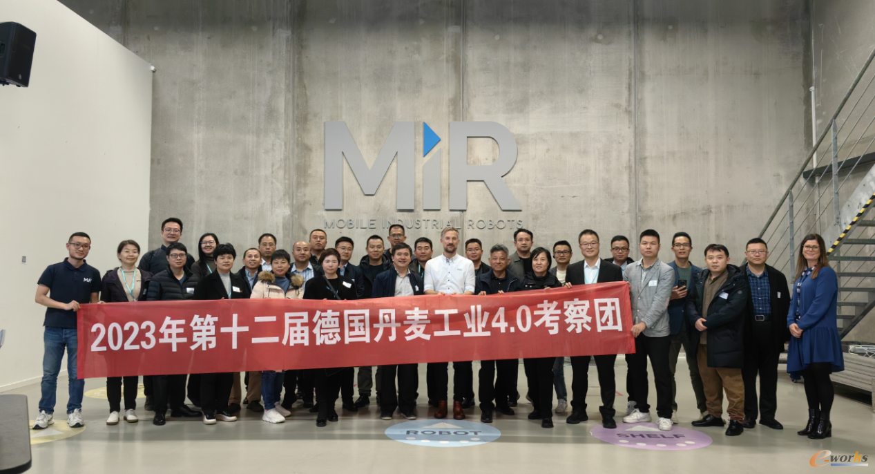 考察团在MiR总部合影