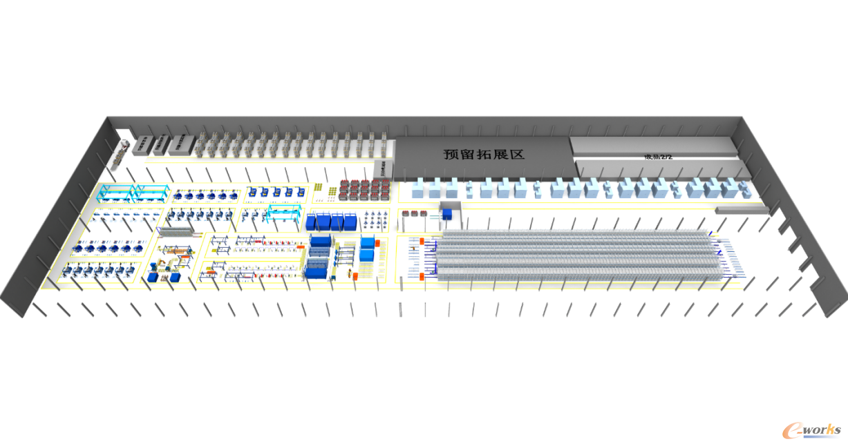 配变智能化工厂三维建模
