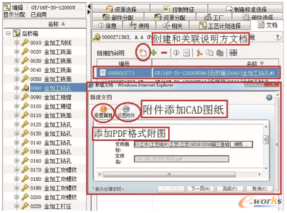 工艺附图的创建