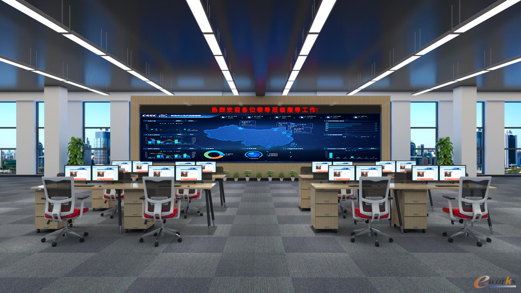 智造中心生产运营指挥中心