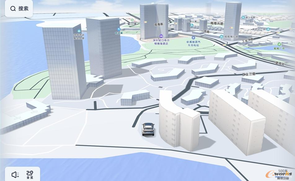 Unity助力小鹏G9打造3D人机交互，能够实时渲染3D地图