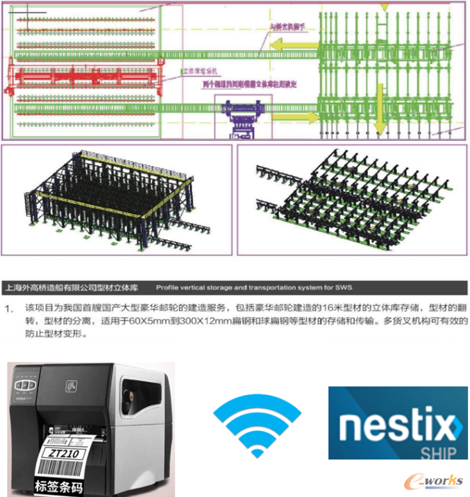 型钢立体仓库系统集成