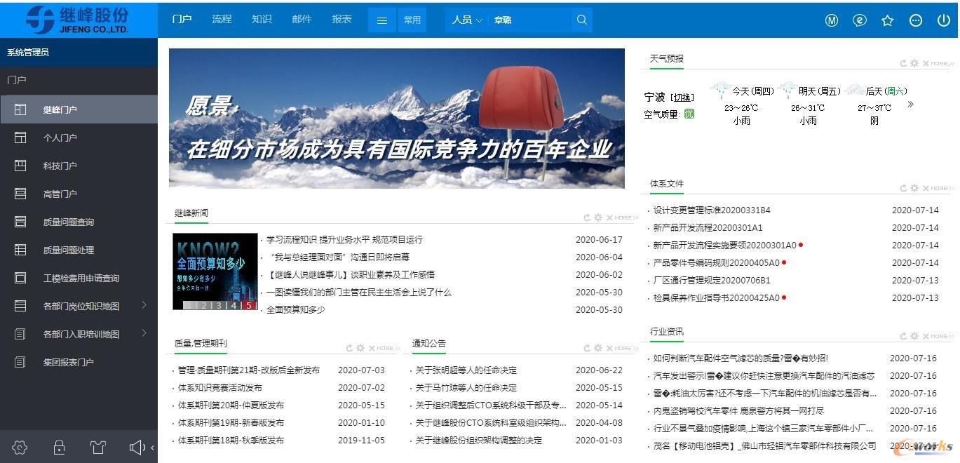 OA 系统分块