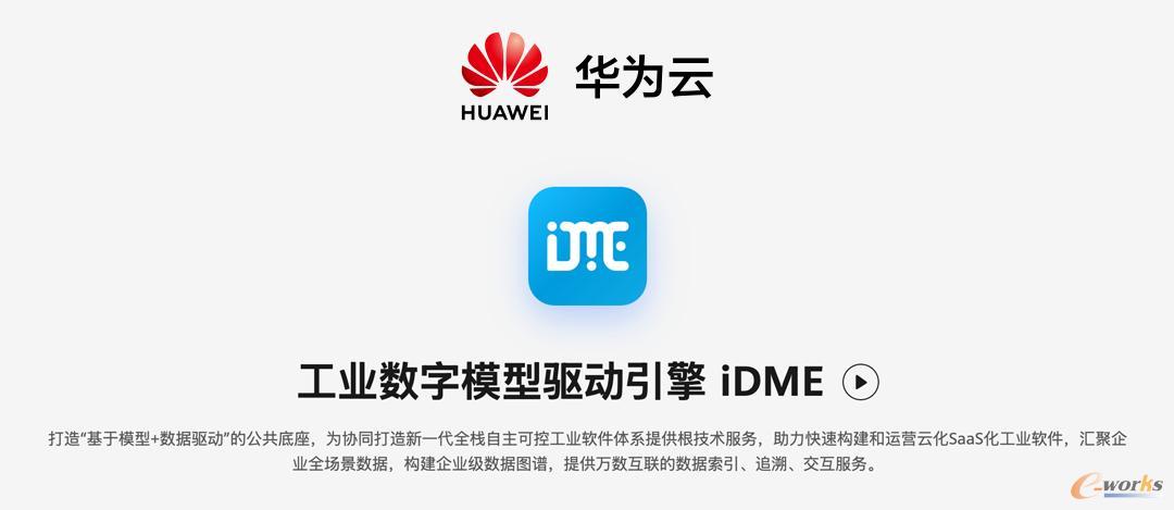 华为的工业数字模型驱动引擎