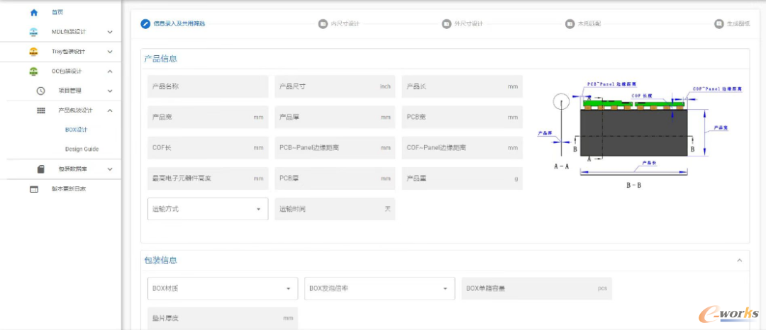 图1 惠普Z系列Z4 G5 AI工作站应用一键快速生成包装设计图纸（ibox平台通过输入关键信息&需求自动生成设计图纸）