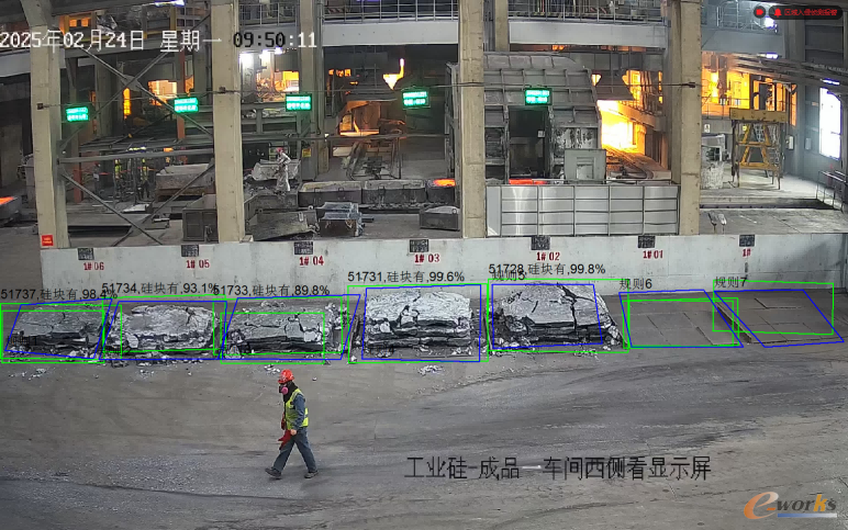 成品冷却区货位监控