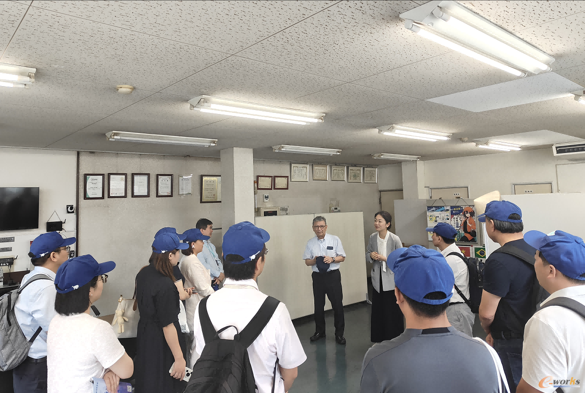 e-works考察团参观Suzaki
