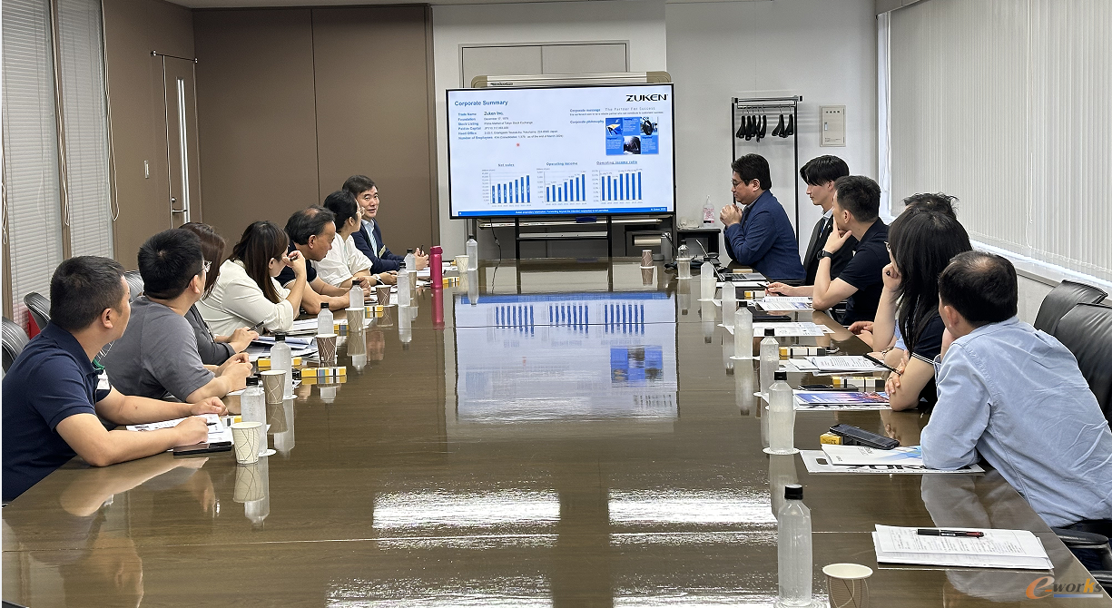 e-works考察团在Zuken考察交流