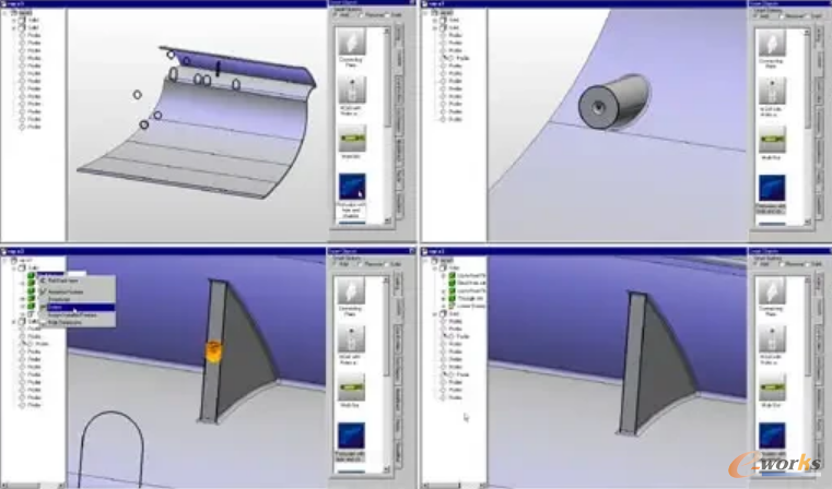 2000年ThinkDesign功能界面