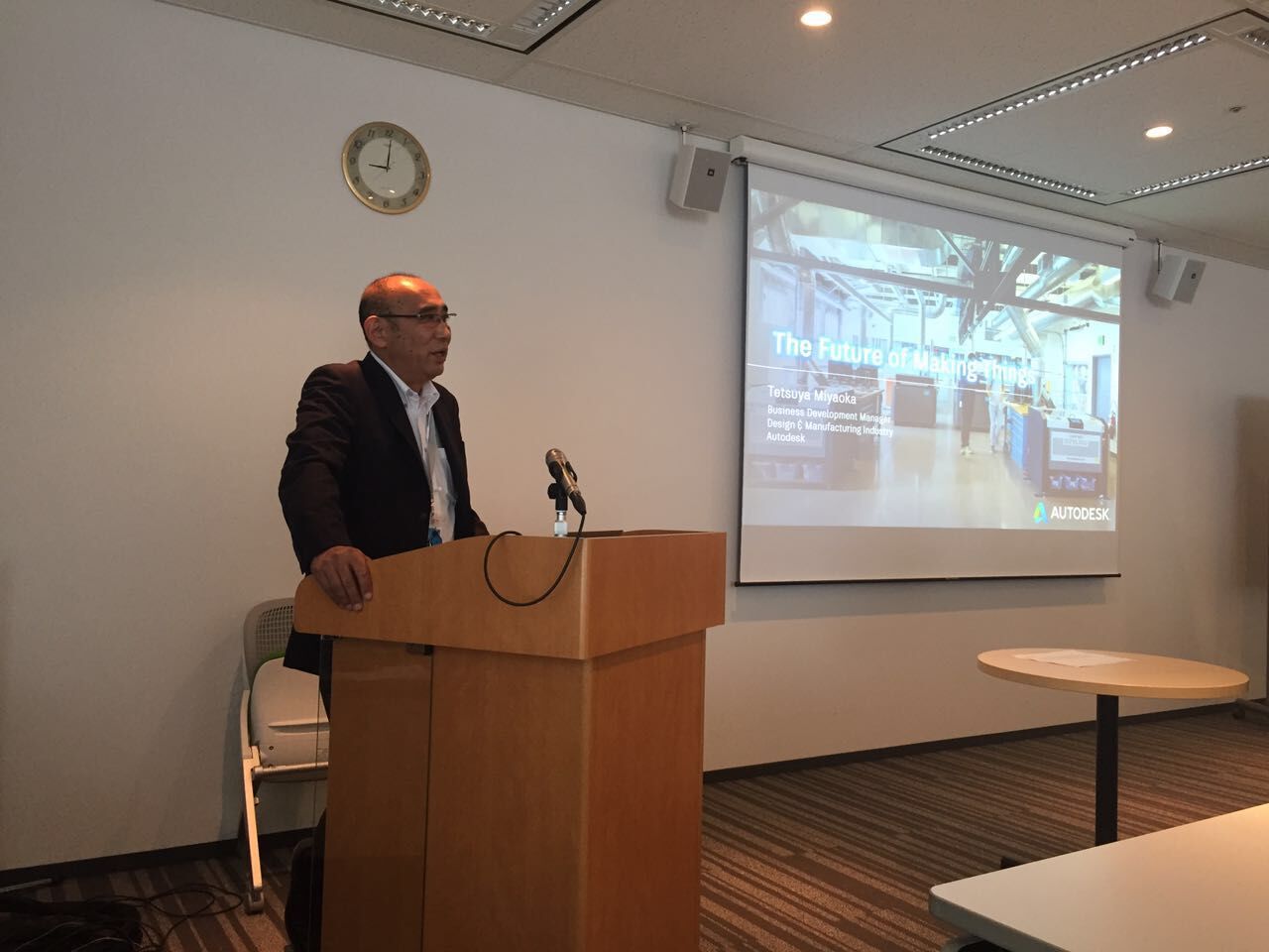 Autodesk 日本中村社长致欢迎辞