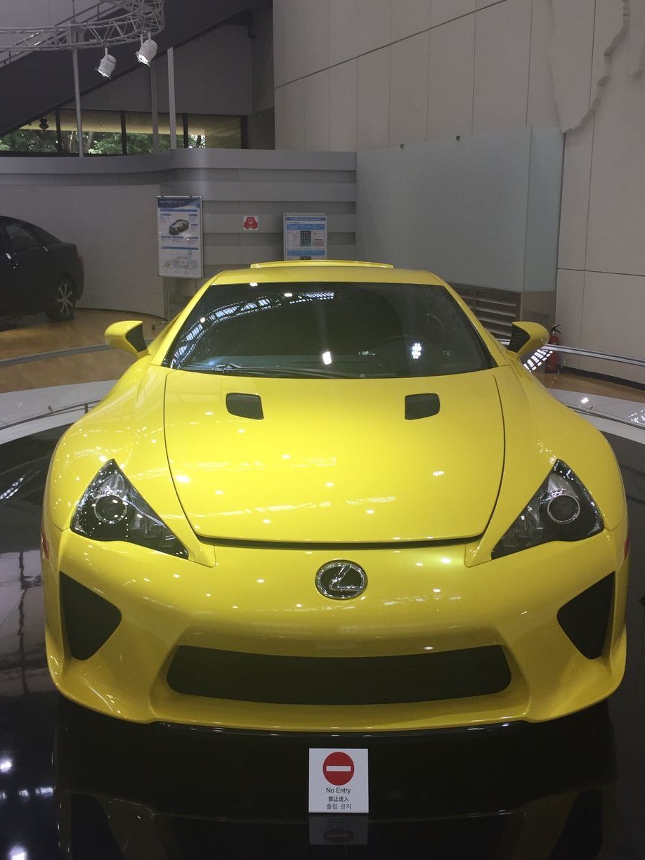 展出的雷克萨斯车型