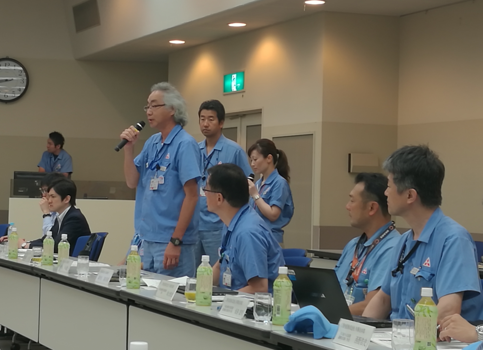 三菱电机名古屋制作所小山所长致欢迎辞
