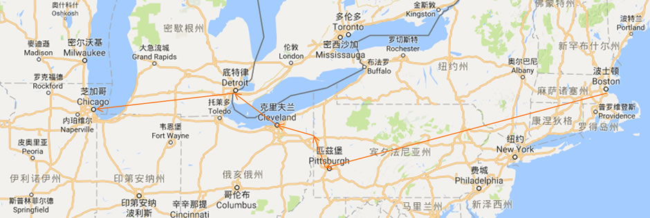 行程图