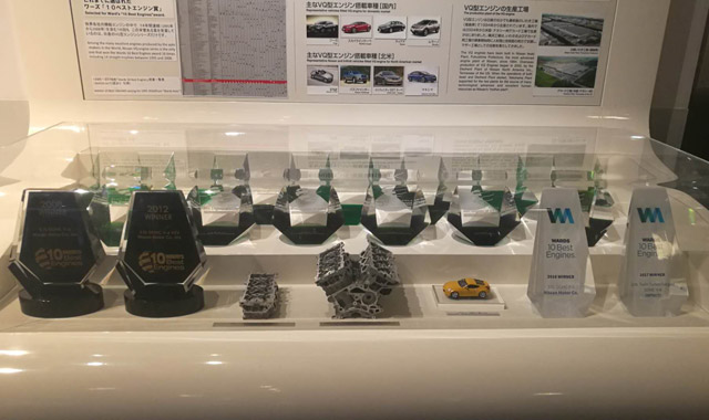 日产横滨发动机工厂展厅参观