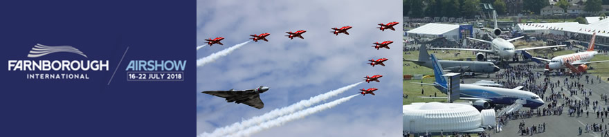 参观2018年英国范堡罗国际航空航天展览会