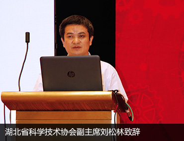 湖北省科学技术协会副主席刘松林致辞