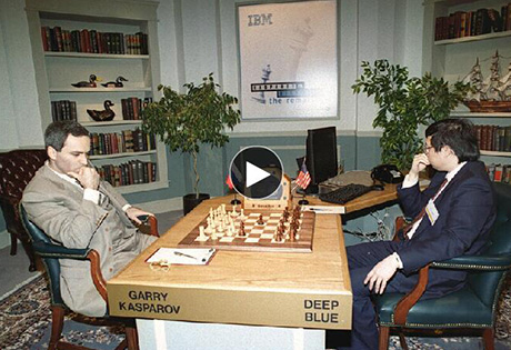IBM“深蓝”战胜国际象棋冠军卡斯帕罗夫